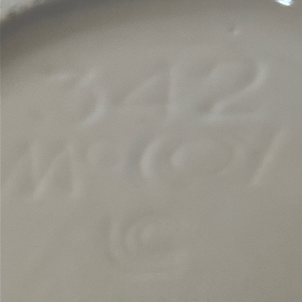 Vintage 1974 # 342 McCoy Pottery Bean Pot Tureen with Fruit Design - Picture 10 of 16